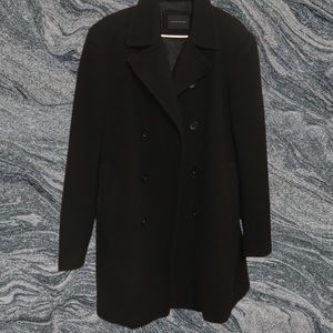 Banana Republic Wool/Cashmere Blend Peacoat - L